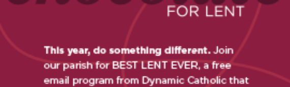 Best Lent Ever