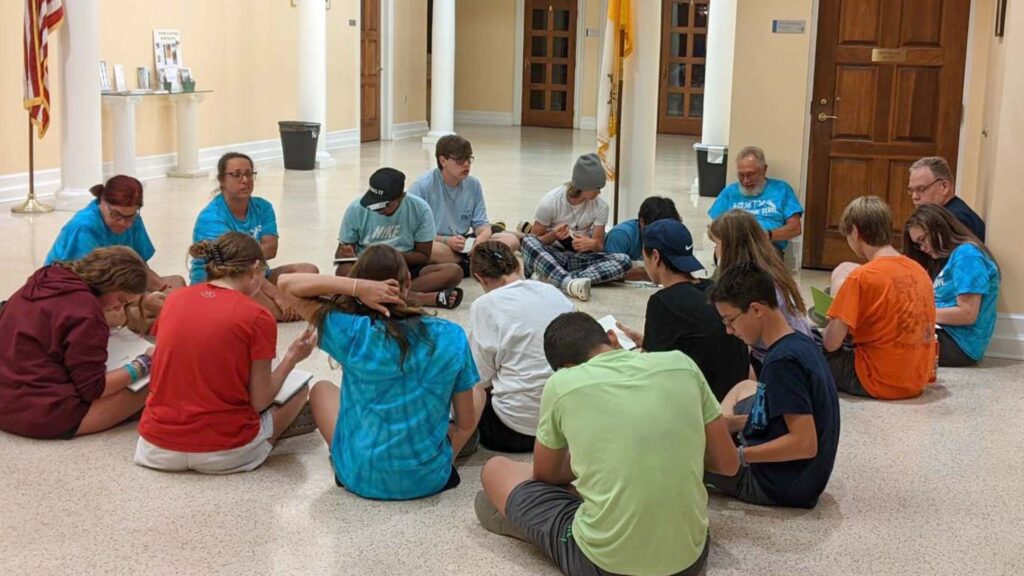 Catholic Heart Work Camp youth team 2023